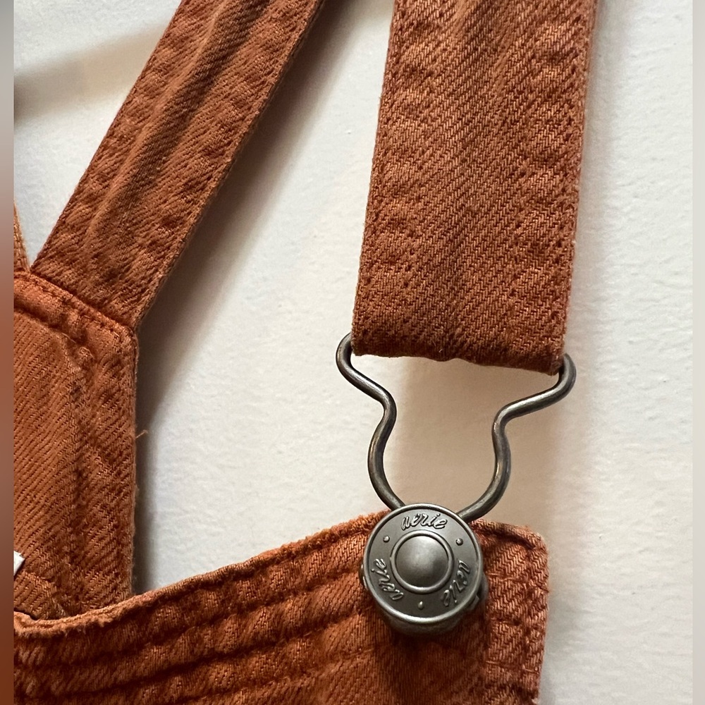 American Eagle Orange Overalls - Picture 3 of 9